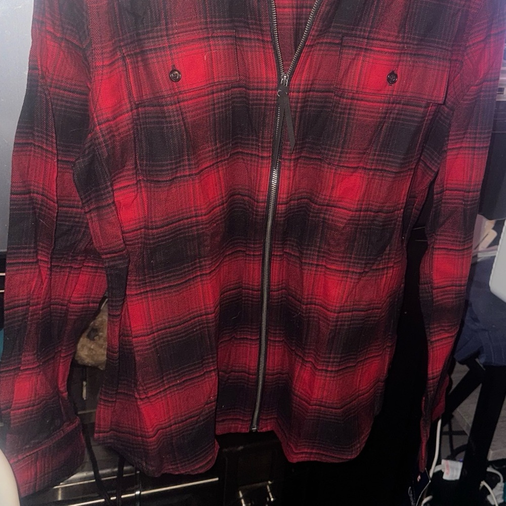womans flannel  size medium